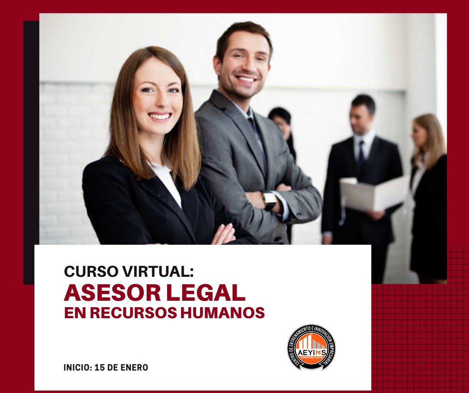 CURSO VIRTUAL-ASESOR LEGAL EN RECURSOS HUMANOS