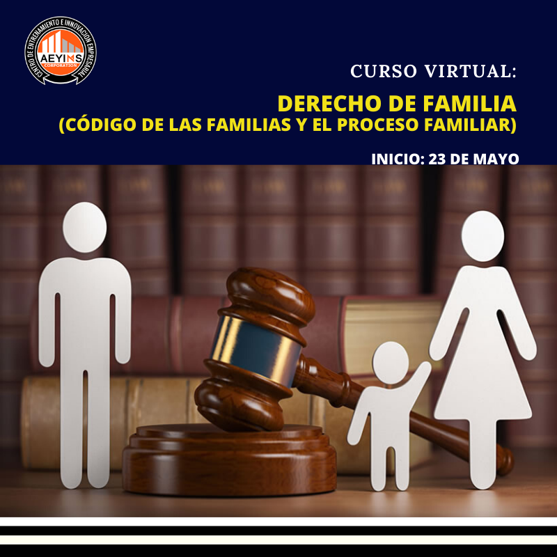 CURSO VIRTUAL:DERECHO DE FAMILIA (Codigo de las Familias y el Proceso Familiar)